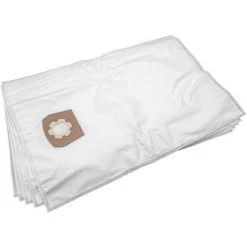 Vhbw 5x Staubsaugerbeutel Kompatibel Mit Kärcher NT 361 Eco, NT 375 Eco Staubsauger - Mikrovlies, 30l Füllvolumen, 33cm X 27cm, Weiß