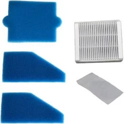 DEVENIRRICHE Komplettes Filterset (5 Stück) Für Pet & Family, Allergy & Family, Multi Clean X8 Parquet, Multi Clean X10 Parq, X7, Thomas Aqua + Alternative Staubsauger Wie Thomas Filterset 99 Stück (n° 787241)