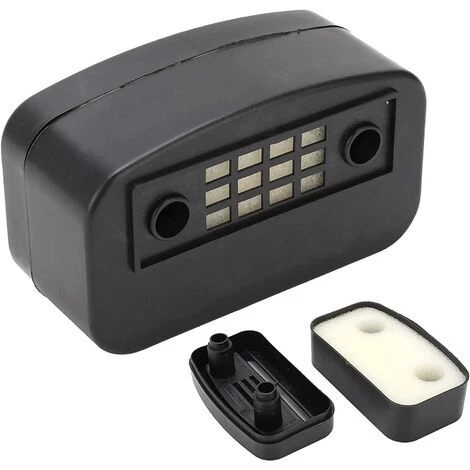 DEVENIRRICHE Luftkompressor-Schalldämpfer, Luftkompressor-Filter, 65 Mm Luftkompressor-Schalldämpfer, Ansaugpumpe, Schalldämpfer, Ansaugfilter, Quadratische Kunststoffschale – Bild 4