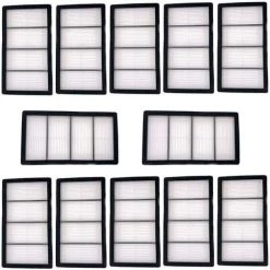 GDRHVFD 12x Filter Zubehör Kit Für IRobot Roomba S9 S9+ Kehrroboter, Staubsauger Filter Kit Ersatzteile Für IRobot Roomba S9 PLUS
