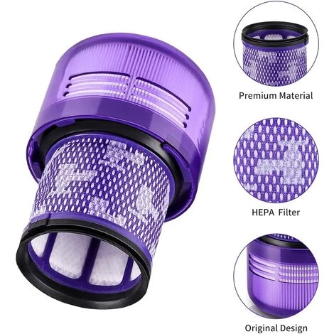 ILOVEMILAN 2er-Pack Ersatzfilter Für Dyson V11 SV14 Serie, Waschbare Filter Kompatibel Mit Dyson V11 SV14 Absolute Animal Fluffy Torque Drive Etc. Ersetzen Sie DY-970013-02 Und 97001302 â Bild 3