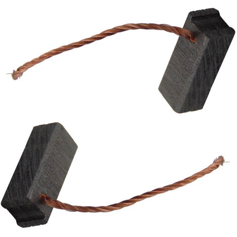 2x Trade-Shop Motorkohlen / Kohlebürsten / Schleifkohlen 8 X 8 X 17mm 12-24V Für Verschiedene KFZ-Motoren Rolltor Garagentor Antriebe Lichtmaschine