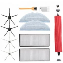WERKZEUGE Ersatz-Zubehör-Kit Für Xiaomi Roborock S7 Hauptbürstenwalze Wischtücher Weißer Filter Ersatz-Seitenbürsten Für Staubsauger (11 Stück)