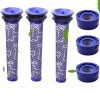 WERKZEUGE Filter Für Dyson, Staubsauger-Ersatzfilter Für Dyson V7 Und V8 Absolute Und Animal, 3 HEPA-Nachfilter, 3 Vorfilter, Ersatzteil (V7V8)