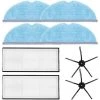 HIASDFLS Laimaiou Accessoires Kit Für Roboter Roboter Roborock S7 T7 T7 Plus Ersatzteile 8 Packungen Filter Und Seitliche Bürste Und Mopp Tuch