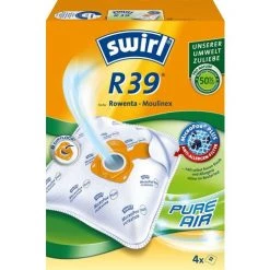 Swirl Staubsaugerbeutel R39 / R 39 MicroPor Plus AirSpace Für Rowenta, Moulinex ZR-200520 Staubsauger