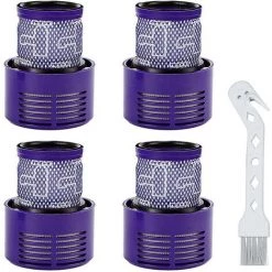 BF Filter Für Dyson V10.4 Stück Ersatzfilter Für Dyson Staubsauger V10