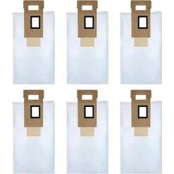 OYLDA 6 Stück Staubbeutel Auto-Empty Dock Staubsaugerteile