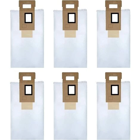 OYLDA 6 Stück Staubbeutel Auto-Empty Dock Staubsaugerteile