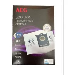 AEG Electrolux Staubsaugerbeutel GR210SM, S-bag Ultra Long Performance, 8er Pack, 9001688366