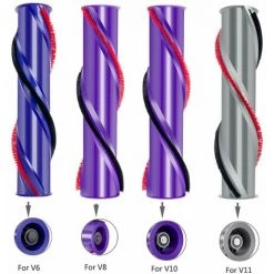 THSINDE Bürstenset Für Dyson V10 Absolute Animal SV14 Staubsauger 970135-01, 970100-05