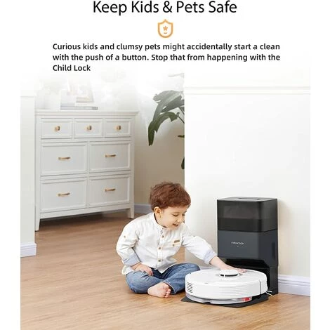 Roborock Q7 Max+ Schwarz - Saug�ro�bo�ter Mit Wisch�funk�ti�on & Ab�saug�sta�ti�onWiFi/Alexa/APP( Schwarz) – Bild 5