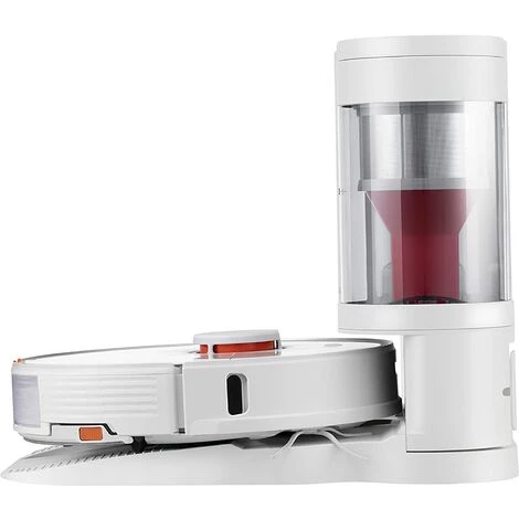 Roborock S7+ Roboter-Staubsauger Und Sonic Mop Mit Selbstleerendem Dock, Speichert Bis Zu 60 Tage Staub, Automatisch Anhebender Mop, Ultraschall-Teppicherkennung, 2500 Pa Saugleistung - Wei? – Bild 3