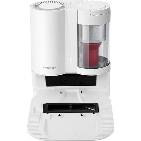 Roborock S7+ Roboter-Staubsauger Und Sonic Mop Mit Selbstleerendem Dock, Speichert Bis Zu 60 Tage Staub, Automatisch Anhebender Mop, Ultraschall-Teppicherkennung, 2500 Pa Saugleistung - Wei? – Bild 4