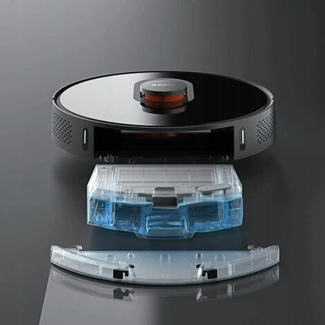 ROIDMI EVE Plus Saug- Und Wischroboter Mit Absaugstation (3L), 2700 Pa Laser Navigation Staubsauger Roboter WiFi/Alexa/APP F¨¹r Tierhaare, Teppiche, Hartb?den - Black – Bild 4
