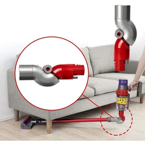 LANGRAY Flex Adapter Für Dyson V11 V10 V8 V7 - Ersatz Staubsauger Zubehör, Unterer Adapter Und Schnellverschluss-Adapter Oben â Bild 2