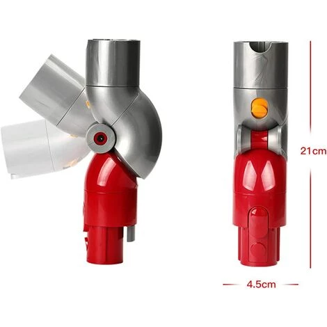 LANGRAY Flex Adapter Für Dyson V11 V10 V8 V7 - Ersatz Staubsauger Zubehör, Unterer Adapter Und Schnellverschluss-Adapter Oben â Bild 4