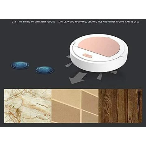 HELLO KITTY BAIN 2-in-1-Roboter-Staubsauger, Eigenständiger Mehrseitiger Reinigungsroboter, Mit 1200-mAh-Akku, Ultrafeine, Geräuschlose Absaugung – Bild 5