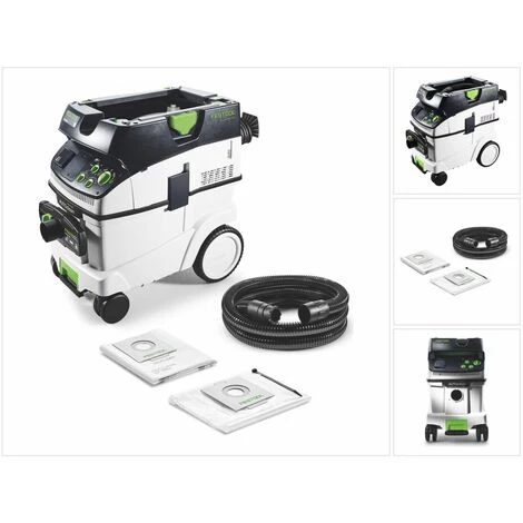 Festool CTM 36 E AC-LHS CLEANTEC Absaugmobil 1200 W 36 L Staubkl. M ( 574984 ) – Bild 4
