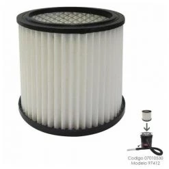 Filtro Hepa Para Aspirador Cenizas Yamato Codigo 07010530 Modelo 97412