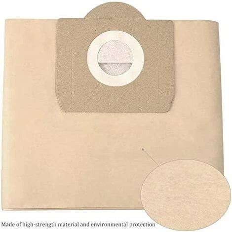 BENOBBY KIDS Staubsaugerbeutel, Filterpapier Staubbeutel Kompatibel Mit Kärcher A 2201/2204/2504, MV 3 / WD 3.xxx/A 22xx / A 25xx / A26xx /SE 4001, 4002, WD3 WD3P Nass- Und Trockensauger - 6 Beutel – Bild 3