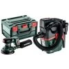 METABO® Metabo Set SXA 18 LTX 125 BL Akku-Exzenterschleifer + AS 18 L PC Akku-Sauger 18, Ohne Akku Oder Ladegerät - 691199000