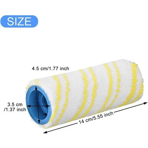 BENOBBY KIDS Ersatzrollen F��r K?rcher FC7 FC3 FC5 FC3D, Zubeh?r 2.055-006.0 - 4 St��ck – Bild 3