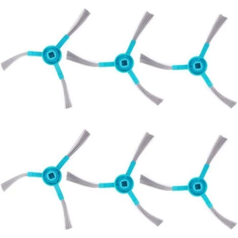 BENOBBY KIDS 6 Seitenb��rsten Ersatz Passend F��r Conga 3090 3490 4090 Roboter-Staubsauger Kehrroboter Zubeh?r