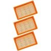 BENOBBY KIDS 3x Plissierte Flachfilter | F��r Mehrzwecksauger + Nass-/Trockensauger | MV4 + MV5 + MV6 + WD4 + WD5 + WD6 | Als 2.863-005.0 WD 4-6 Und MV 4-6 M&M Smartek