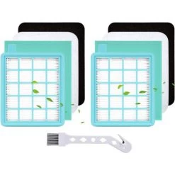 BENOBBY KIDS 2er Pack Filter F��r Philips FC8058/01 FC8630 - FC8639, FC8640 - FC8649, FC8470 - FC8479 Staubsauger Ersatzfilter F��r Philips PowerPro Active & PowerPro Compact Filter