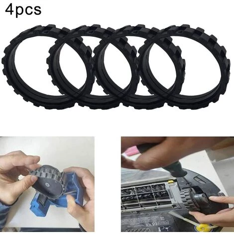 BENOBBY KIDS NC 4er-Pack Rutschfeste Reifenabdeckungen F��r Die Roboter Roomba 500, 600, 700, 800, 900-Serie – Bild 4