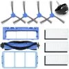 BENOBBY KIDS Ersatz-Zubeh?r-Kit F��r Eufy RoboVac 11s/ RoboVac 30/ RoboVac 30C/ RoboVac 15C, Ersatzteile F��r Eufy Roboter-Staubsaugerfilter, Seitenb��rsten, Drehrolle