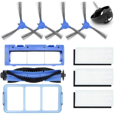 BENOBBY KIDS Ersatz-Zubeh?r-Kit F��r Eufy RoboVac 11s/ RoboVac 30/ RoboVac 30C/ RoboVac 15C, Ersatzteile F��r Eufy Roboter-Staubsaugerfilter, Seitenb��rsten, Drehrolle