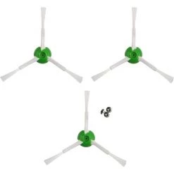 BENOBBY KIDS Packung Mit 3 Seitenb��rsten Kompatibel Mit Roomba E5 / I7 / E5154 / E5158. E5 E6 I7 I7+ Plus Seitenb��rsten-Ersatzkit