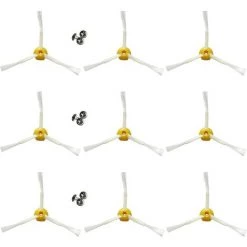 BENOBBY KIDS Kompatibel Mit Roomba Komplettes Set Mit 9 Seitenb��rsten 500, 600 Und 700. Satz Mit 9 Klingen Ersatzteile Von H?chster Qualit?t.