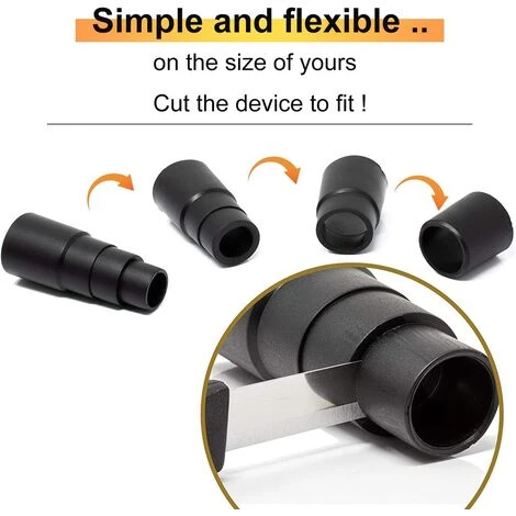 BENOBBY KIDS 3 Saugschlauch-Adapterwerkzeug Robuster Schlauchadapter Staubsauger-Adapter Geeignet F��r Alle Arten Von Staubsauger-Saugschnittstellen-Reduzierst��cken – Bild 3
