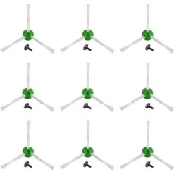 BENOBBY KIDS Seitenb��rsten-Kit F��r Roomba E5 / I7 / E5154 / E5158. Seitenb��rstenpaket Kompatibel Mit IRobot Roomba E5 E6 I7 I7+ Plus. Ersatzteile Mit 9 Seitenb��rsten.