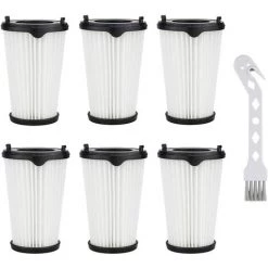 BENOBBY KIDS Ersatzfilter F��r Ergorapido AEG CX7 CX7-2, Staubsaugerfilter-Kit F��r AEG AEF150 Und 1 Reinigungsb��rste (6 St��ck)
