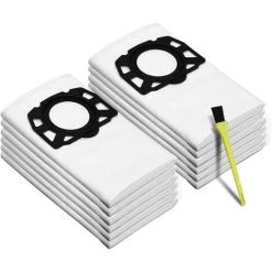 BENOBBY KIDS 12 St��ck Filtert��ten Staubsaugert��ten F��r K?rcher WD4 WD5 WD6 MV4 MV5 MV6 Staubsauger, Ersatzteile Schmutzbeseitigungsbeutel Zubeh?r-Set F��r K?rcher 2.863-006.0