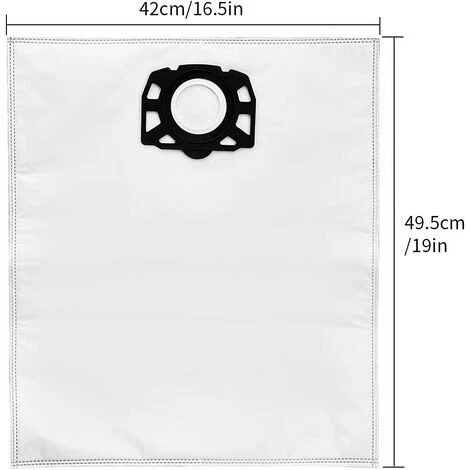 BENOBBY KIDS 12 St��ck Filtert��ten Staubsaugert��ten F��r K?rcher WD4 WD5 WD6 MV4 MV5 MV6 Staubsauger, Ersatzteile Schmutzbeseitigungsbeutel Zubeh?r-Set F��r K?rcher 2.863-006.0 – Bild 3