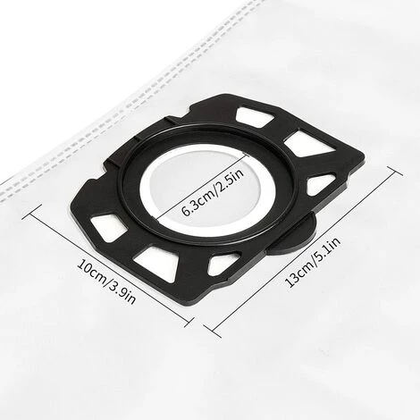 BENOBBY KIDS 12 St��ck Filtert��ten Staubsaugert��ten F��r K?rcher WD4 WD5 WD6 MV4 MV5 MV6 Staubsauger, Ersatzteile Schmutzbeseitigungsbeutel Zubeh?r-Set F��r K?rcher 2.863-006.0 – Bild 4