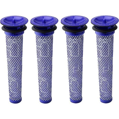 BENOBBY KIDS 4er-Pack Waschbarer Vormotorfilter F��r Dyson V6 V7 V8 DC58 DC59 DC61 DC62 DC74, Ersatz F��r DY-965661-0