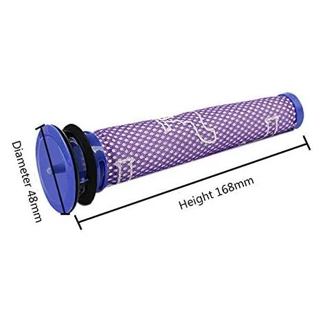 BENOBBY KIDS 4er-Pack Waschbarer Vormotorfilter F��r Dyson V6 V7 V8 DC58 DC59 DC61 DC62 DC74, Ersatz F��r DY-965661-0 – Bild 4