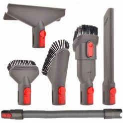 DONTODENT Zubehör-Set Für Dyson V8 Dyson V10 V11 V7 V15 V12 Saugbürste Staubsauger-Teile-Set, Kabelloser Staubsauger-Verlängerungsschlauch-Befestigungssatz (6 In 1)