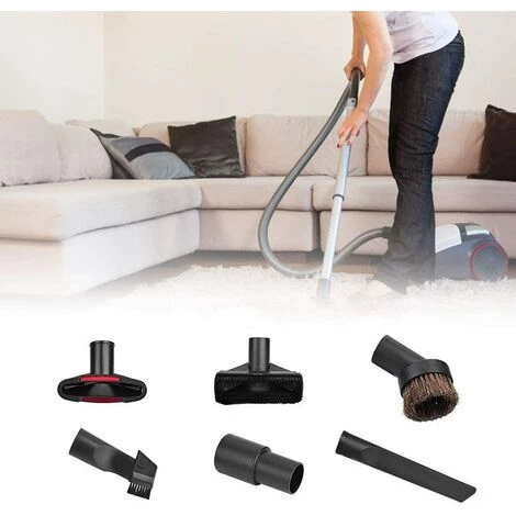 MONLY Staubsauger-Zubehör, 6-teiliges Set Staubsaugerdüse, Fugendüsenbürste Für Staubsauger, Universelles Staubsauger-Zubehör-Set, Geeignet Für Alle Marken (32 Mm 35 Mm) â Bild 5