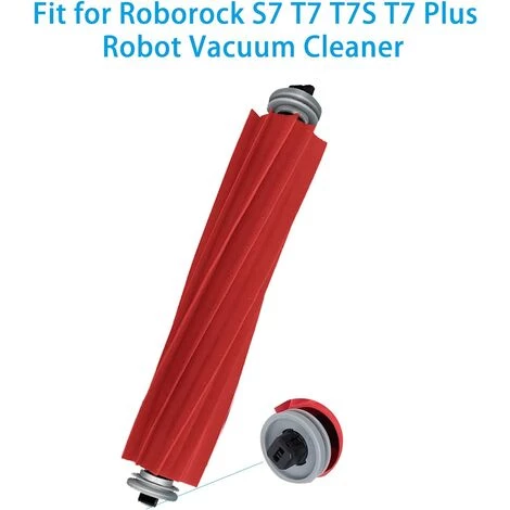 READCLY Bürstenfiltertücher Ersatzteile Zubehörset Für Xiaomi Roborock S7 T7 T7S T7 Plus T7S Plus Roboter-Staubsauger (1 Hauptbürste + 4 Seitenbürsten + 4 Filter + 3 Reinigungstücher) – Bild 3