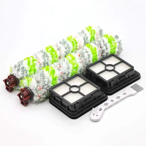 DECKON Ersatzzubehör 2 Mehrflächen-Walzenbürste + 2 Filter Für Bissell Crosswave 1866/1868/1926/1785 Und 2225N-Serie – Bild 2