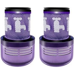 STOMO 2 Stück Waschbar Filter Einheit Für Dyson V12 Detect Slim
