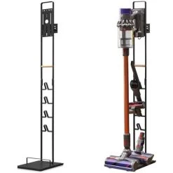 STOMO Staubsaugerhalter Für Dyson V15 V12 V11 V10 V8 V7 V6 Halterung Für Dyson Akkusauger Und Zubehör Schwarz