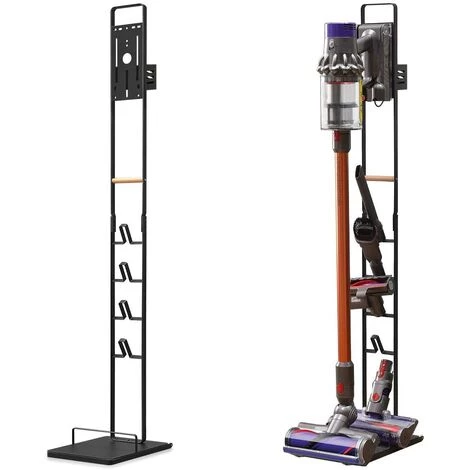 STOMO Staubsaugerhalter Für Dyson V15 V12 V11 V10 V8 V7 V6 Halterung Für Dyson Akkusauger Und Zubehör Schwarz